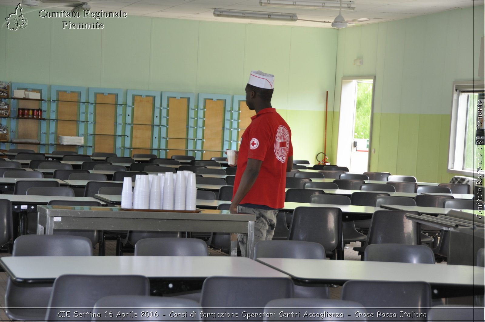 CIE Settimo 16 Aprile 2016 - Corsi di Formazione Operatori Centri Accoglienza - Croce Rossa Italiana- Comitato Regionale del Piemonte