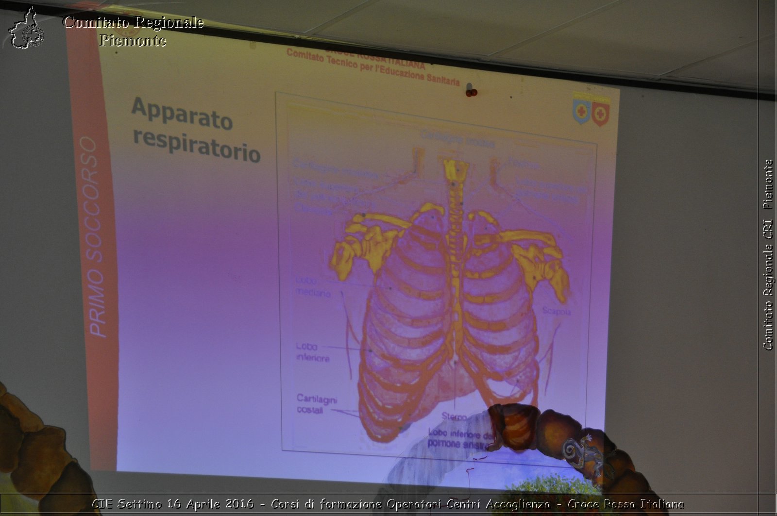 CIE Settimo 16 Aprile 2016 - Corsi di Formazione Operatori Centri Accoglienza - Croce Rossa Italiana- Comitato Regionale del Piemonte