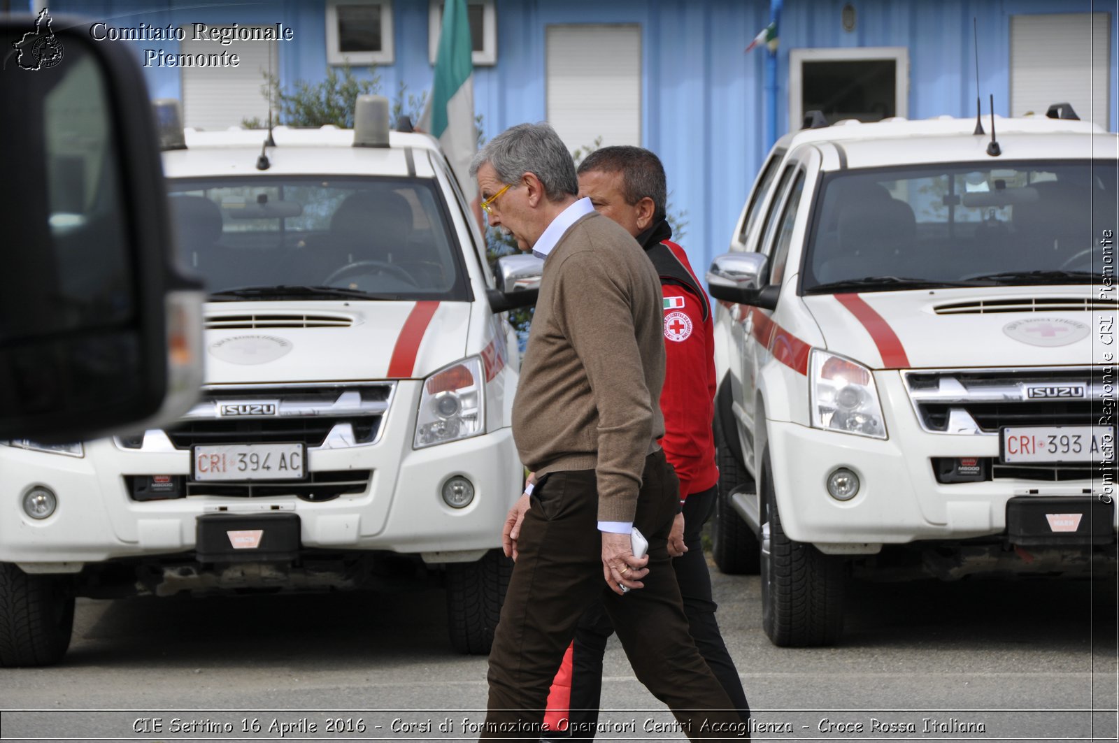 CIE Settimo 16 Aprile 2016 - Corsi di Formazione Operatori Centri Accoglienza - Croce Rossa Italiana- Comitato Regionale del Piemonte