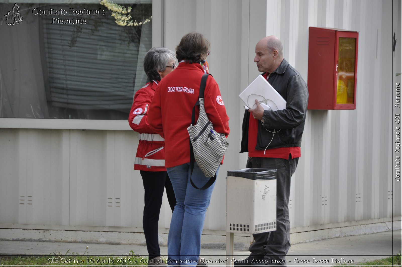CIE Settimo 16 Aprile 2016 - Corsi di Formazione Operatori Centri Accoglienza - Croce Rossa Italiana- Comitato Regionale del Piemonte