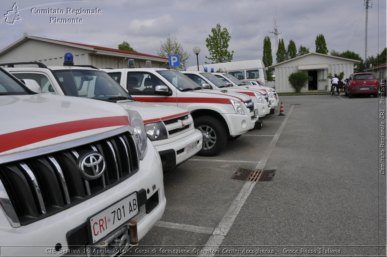 CIE Settimo 16 Aprile 2016 - Corsi di Formazione Operatori Centri Accoglienza - Croce Rossa Italiana- Comitato Regionale del Piemonte