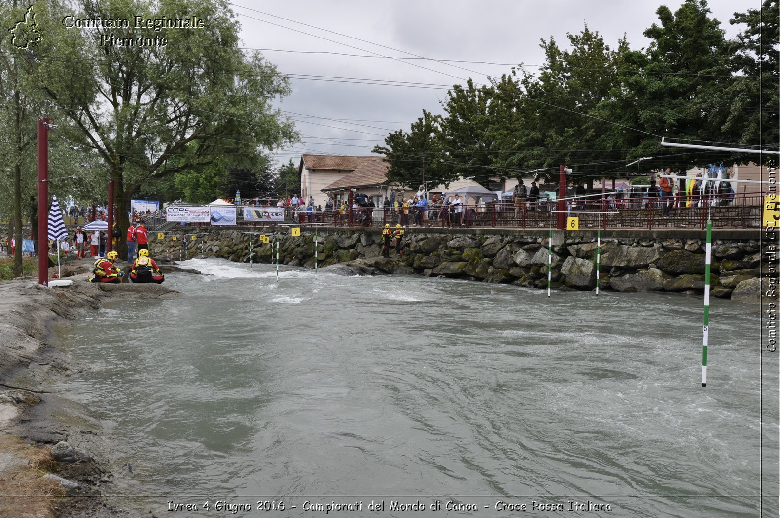 Ivrea 4 Giugno 2016 - Campionati del Mondo di Canoa - Croce Rossa Italiana- Comitato Regionale del Piemonte