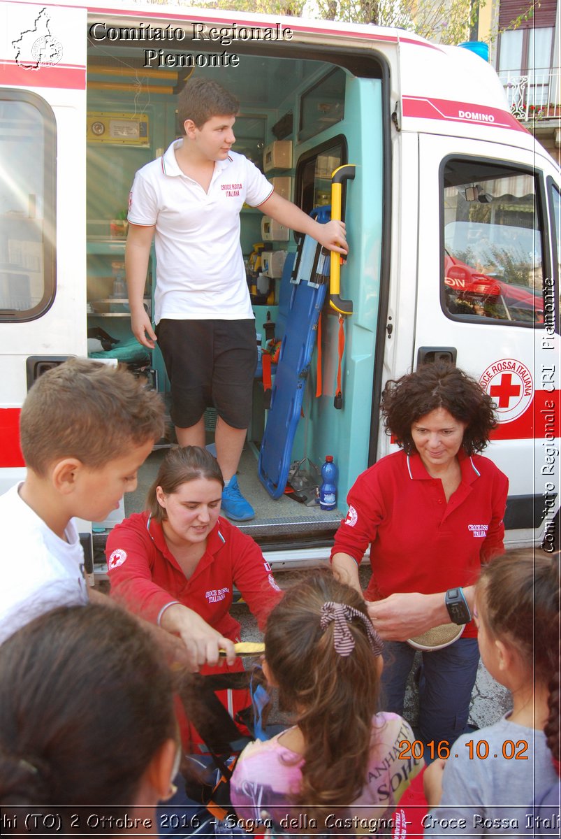 Mathi (TO) 2 Ottobre 2016 - Sagra della Castagna - Croce Rossa Italiana- Comitato Regionale del Piemonte