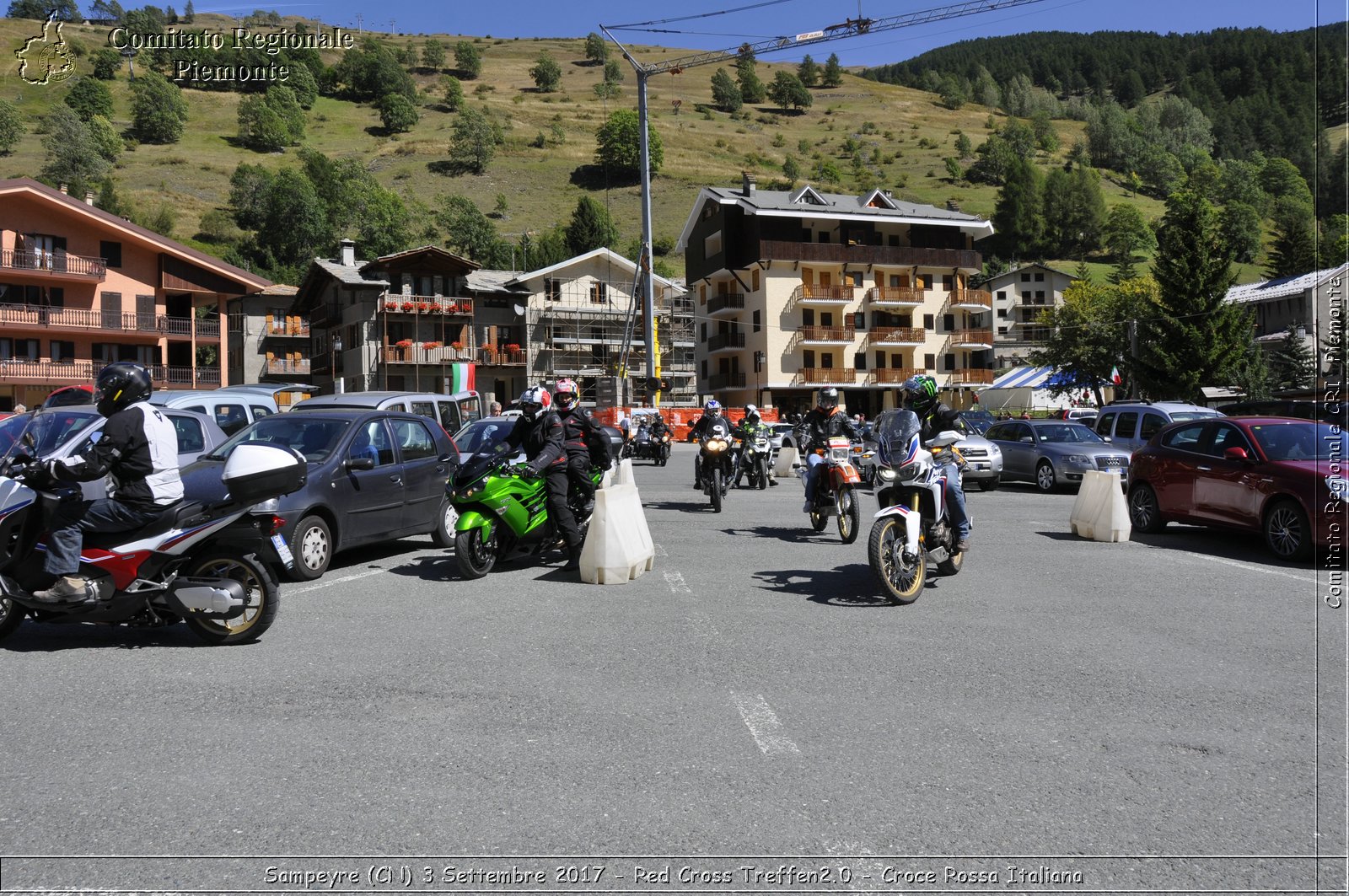Sampeyre (CN) 3 Settembre 2017 - Red Cross Treffen2.o - Croce Rossa Italiana- Comitato Regionale del Piemonte