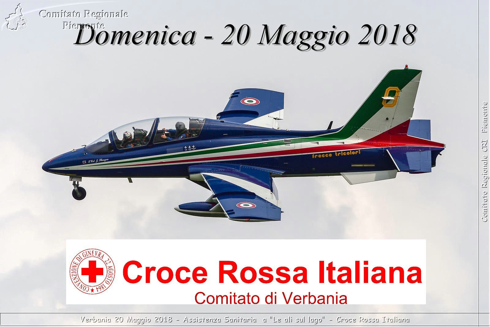 Verbania 20 Maggio 2018 - Assistenza Sanitaria a "Le ali sul lago" - Croce Rossa Italiana- Comitato Regionale del Piemonte