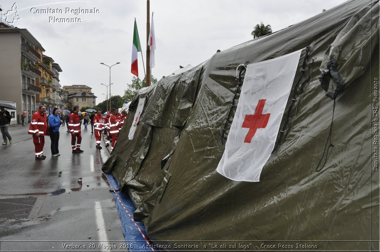 Verbania 20 Maggio 2018 - Assistenza Sanitaria a "Le ali sul lago" - Croce Rossa Italiana- Comitato Regionale del Piemonte