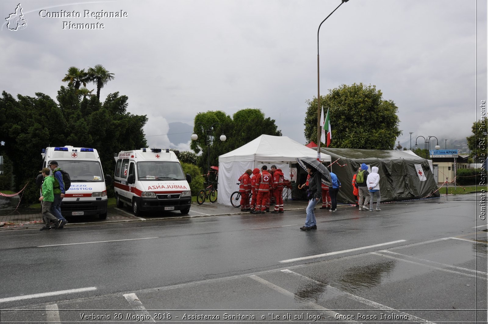 Verbania 20 Maggio 2018 - Assistenza Sanitaria a "Le ali sul lago" - Croce Rossa Italiana- Comitato Regionale del Piemonte