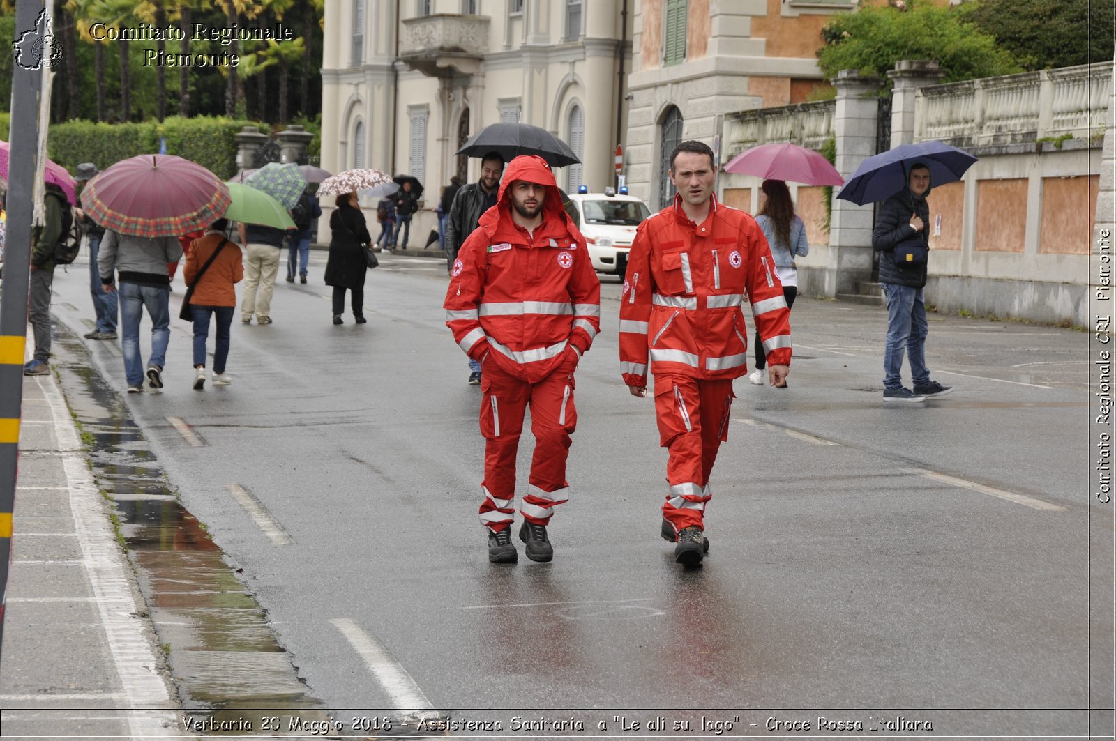Verbania 20 Maggio 2018 - Assistenza Sanitaria a "Le ali sul lago" - Croce Rossa Italiana- Comitato Regionale del Piemonte