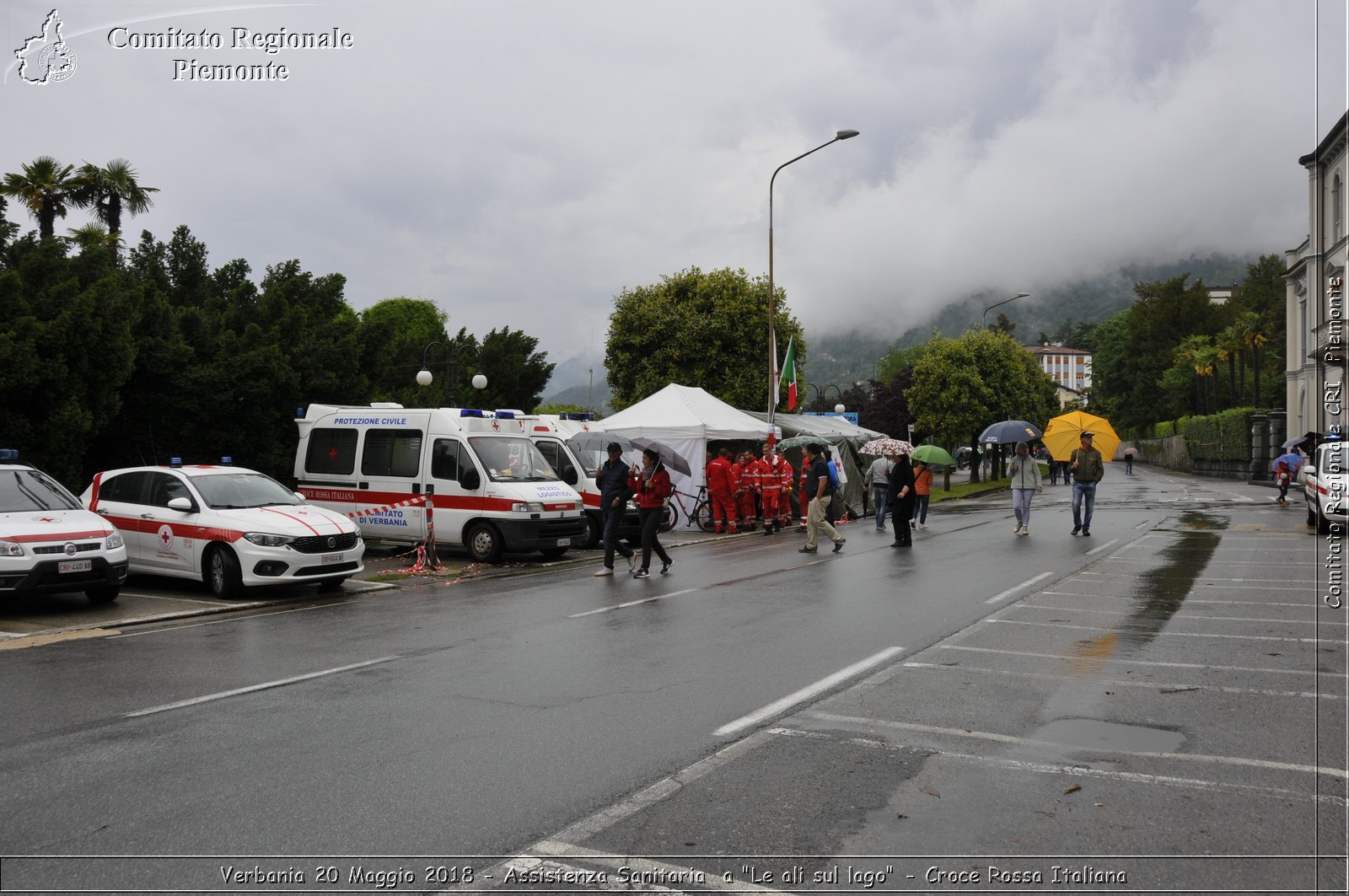 Verbania 20 Maggio 2018 - Assistenza Sanitaria a "Le ali sul lago" - Croce Rossa Italiana- Comitato Regionale del Piemonte