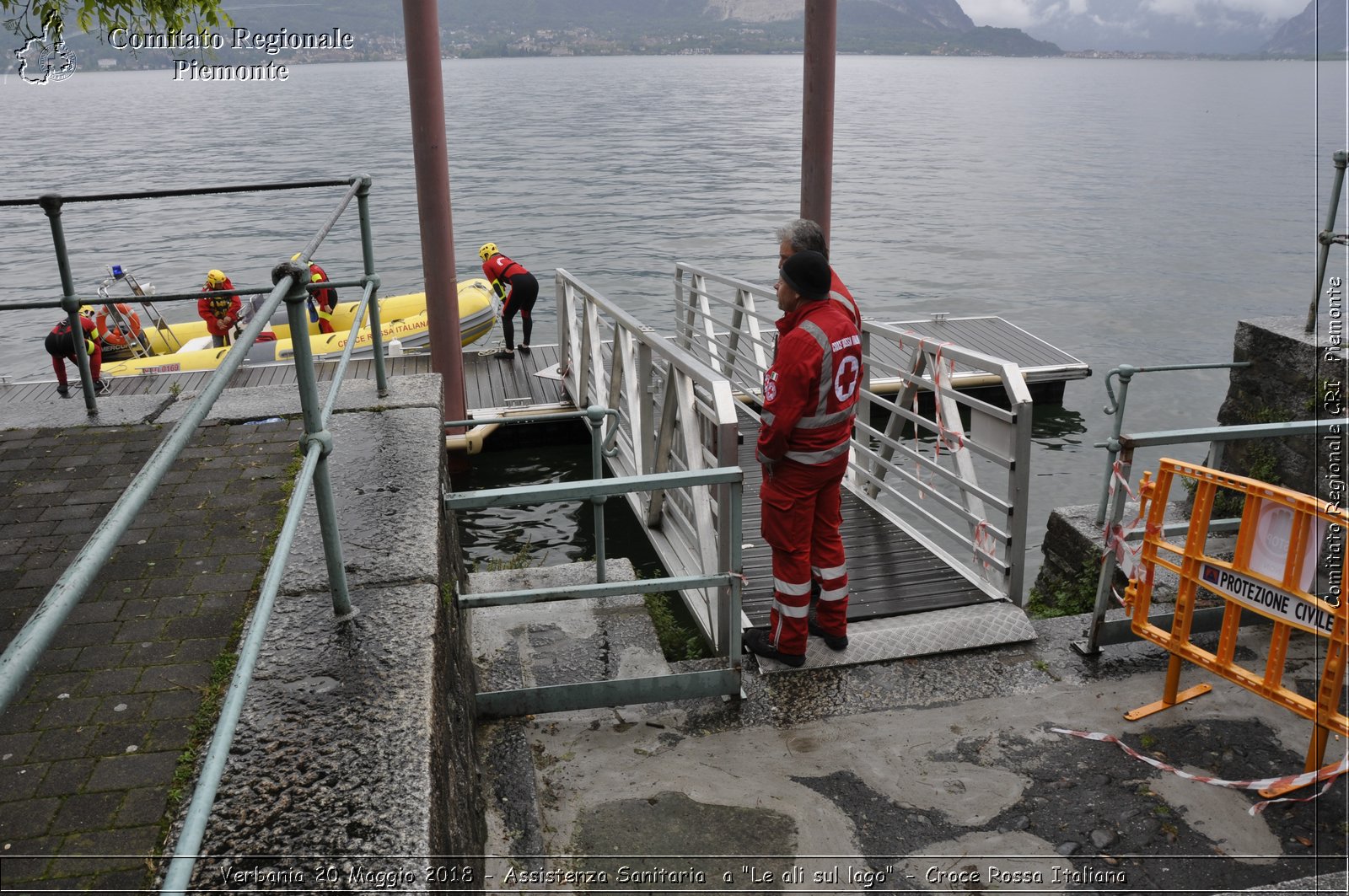 Verbania 20 Maggio 2018 - Assistenza Sanitaria a "Le ali sul lago" - Croce Rossa Italiana- Comitato Regionale del Piemonte