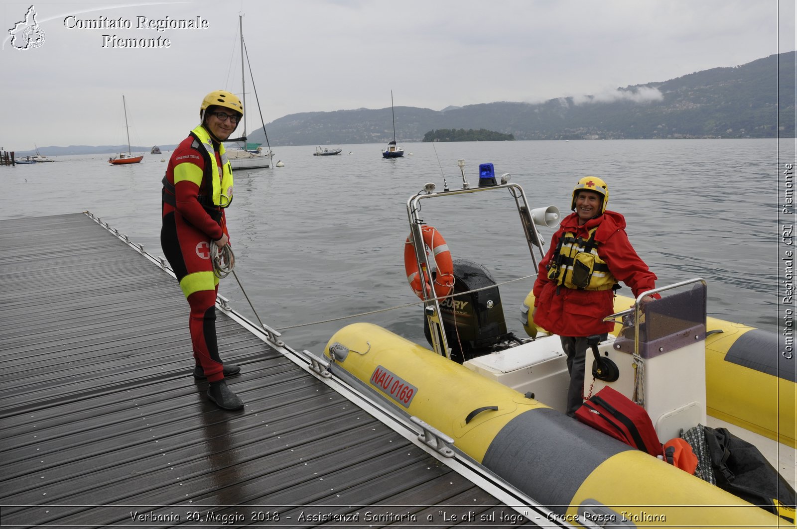 Verbania 20 Maggio 2018 - Assistenza Sanitaria a "Le ali sul lago" - Croce Rossa Italiana- Comitato Regionale del Piemonte