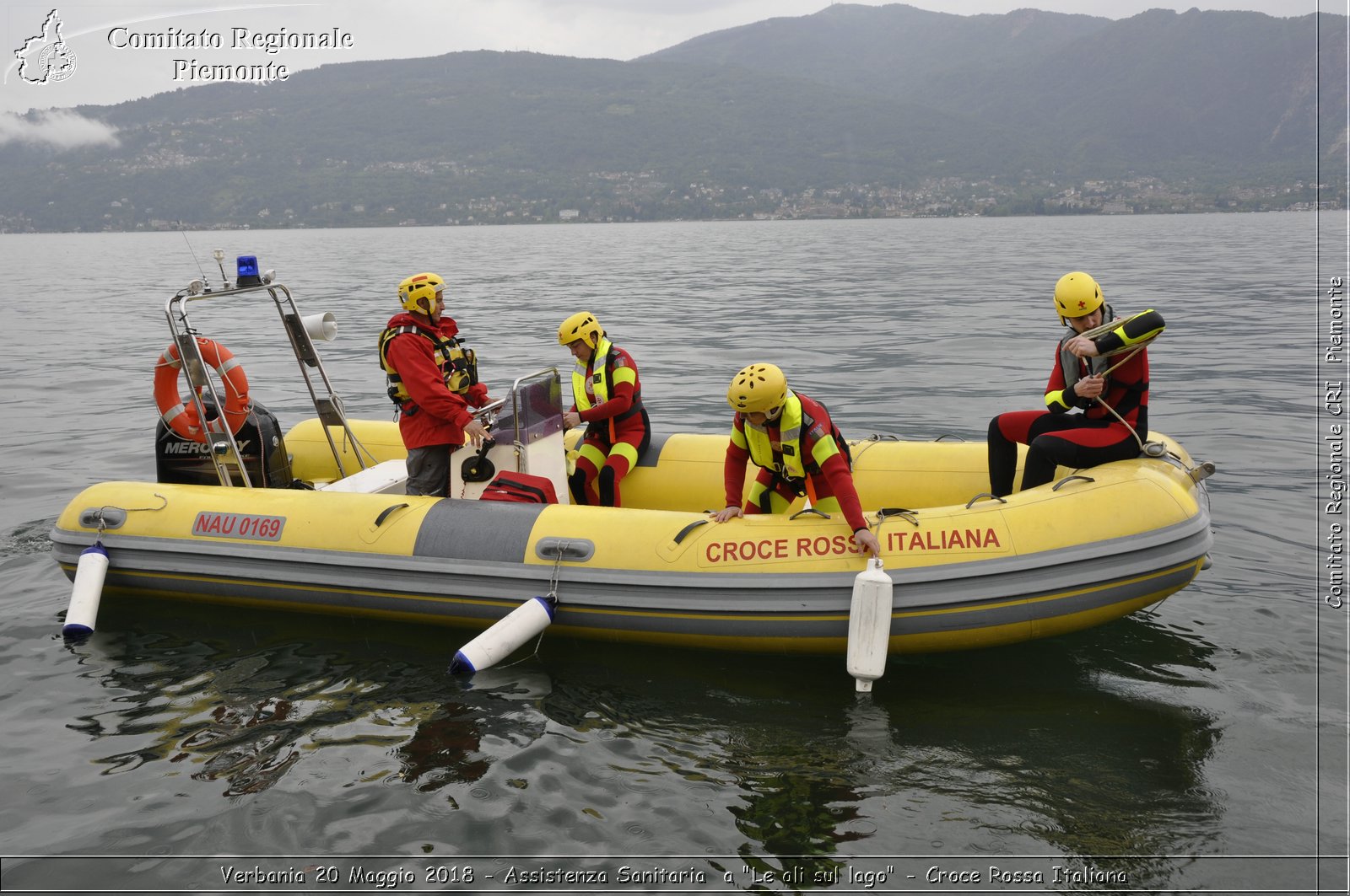 Verbania 20 Maggio 2018 - Assistenza Sanitaria a "Le ali sul lago" - Croce Rossa Italiana- Comitato Regionale del Piemonte