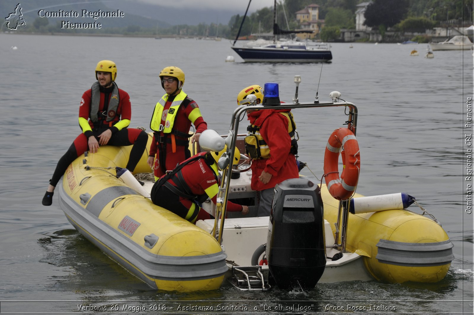 Verbania 20 Maggio 2018 - Assistenza Sanitaria a "Le ali sul lago" - Croce Rossa Italiana- Comitato Regionale del Piemonte