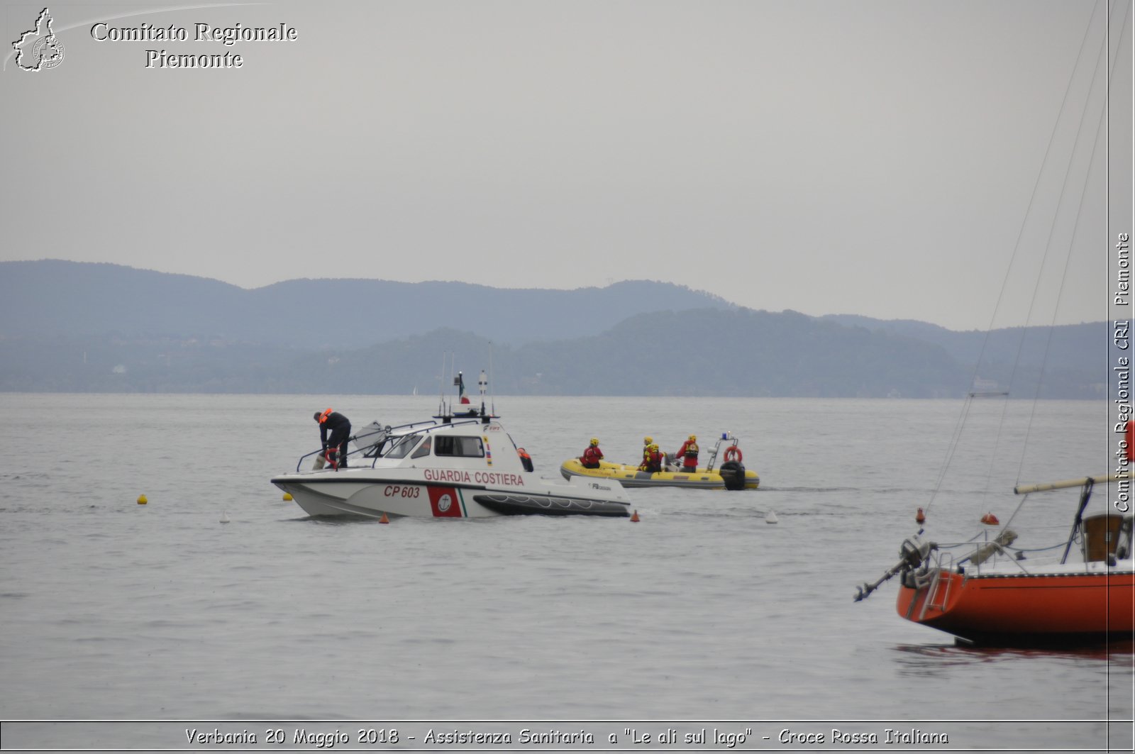 Verbania 20 Maggio 2018 - Assistenza Sanitaria a "Le ali sul lago" - Croce Rossa Italiana- Comitato Regionale del Piemonte