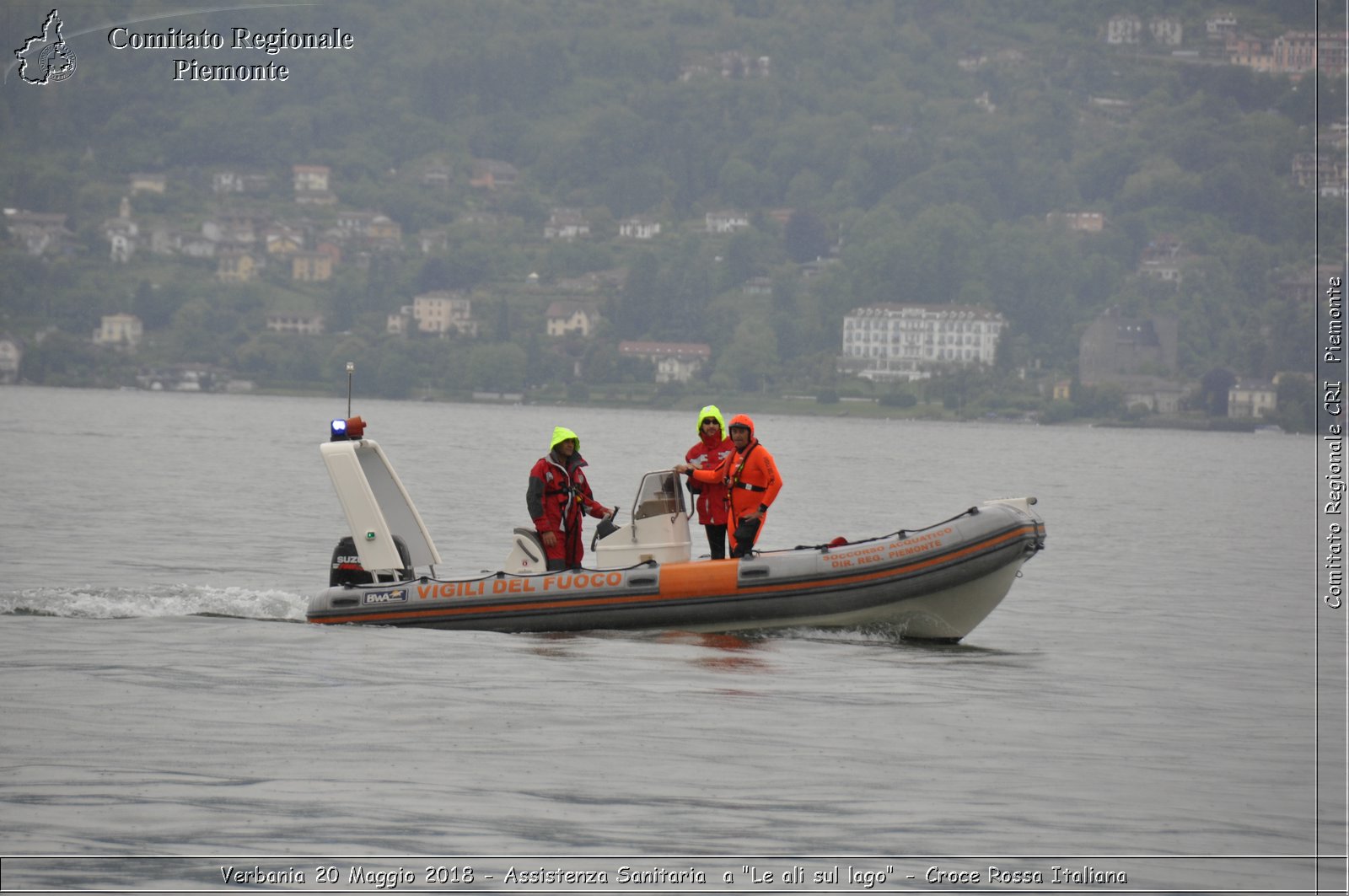 Verbania 20 Maggio 2018 - Assistenza Sanitaria a "Le ali sul lago" - Croce Rossa Italiana- Comitato Regionale del Piemonte