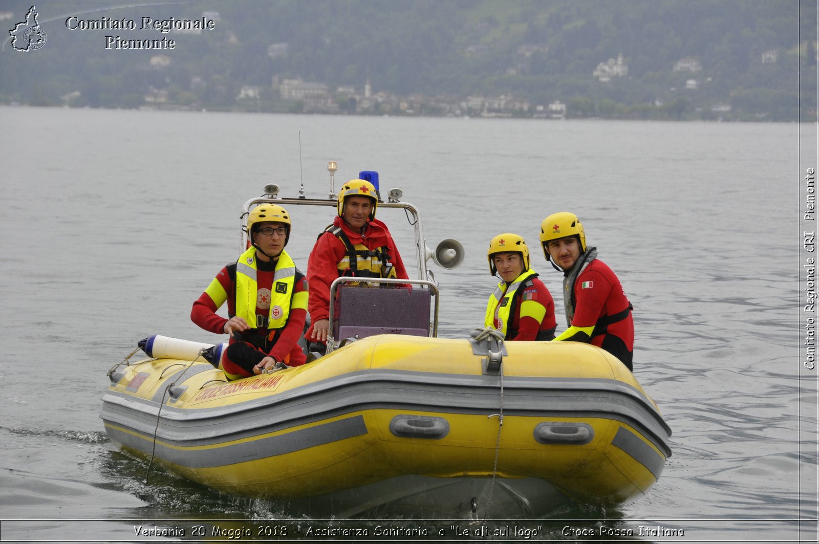 Verbania 20 Maggio 2018 - Assistenza Sanitaria a "Le ali sul lago" - Croce Rossa Italiana- Comitato Regionale del Piemonte