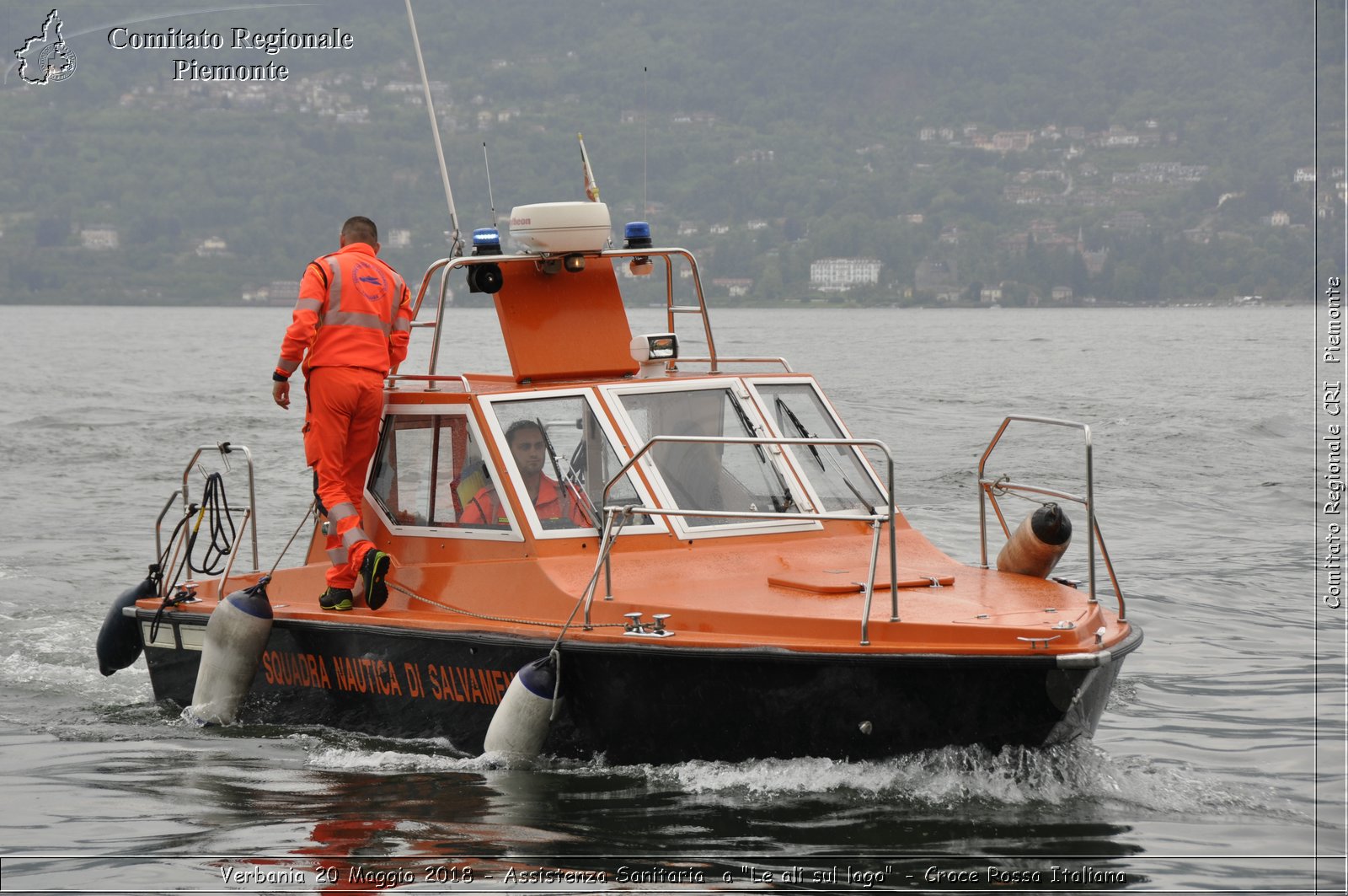 Verbania 20 Maggio 2018 - Assistenza Sanitaria a "Le ali sul lago" - Croce Rossa Italiana- Comitato Regionale del Piemonte