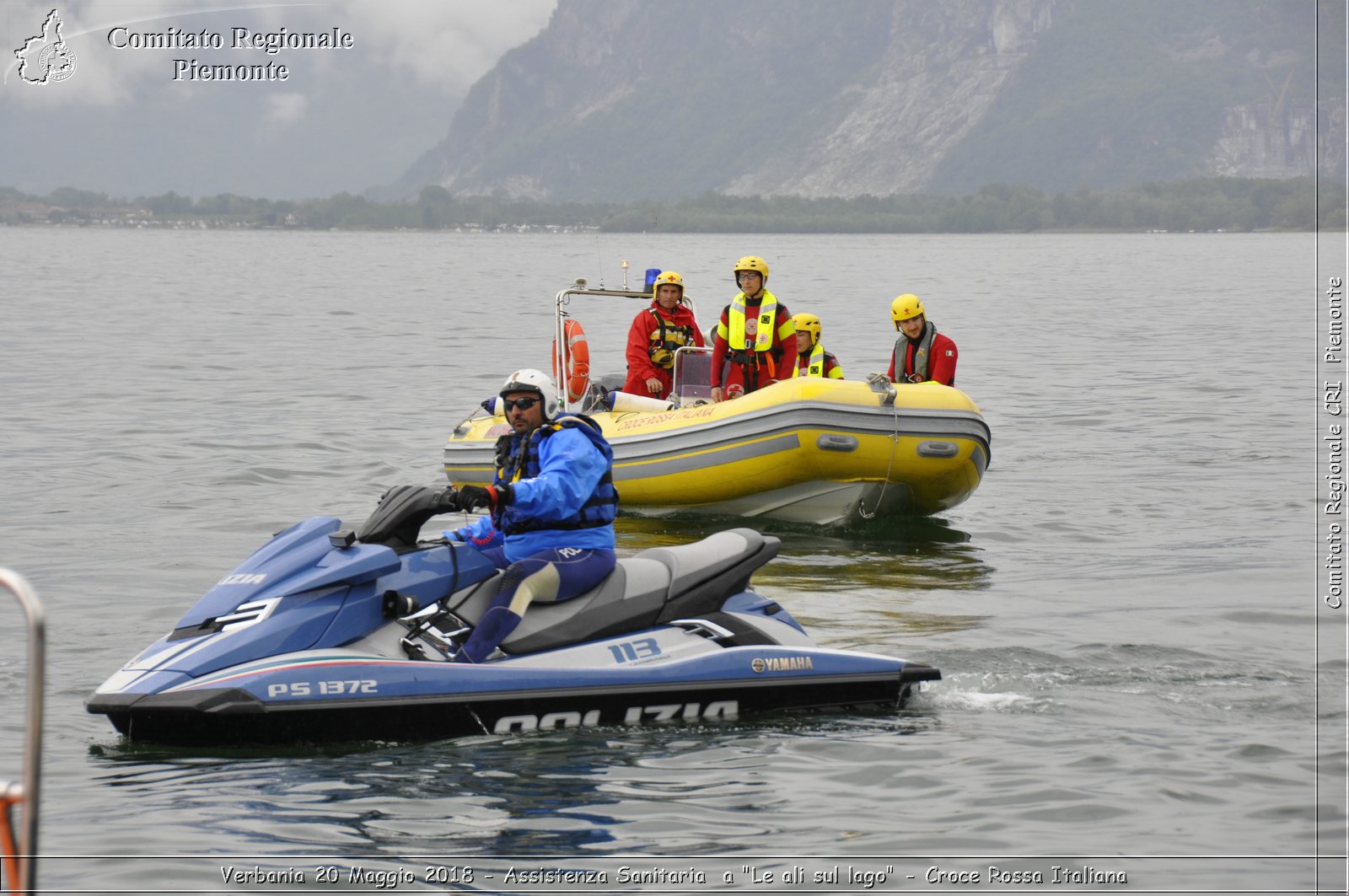 Verbania 20 Maggio 2018 - Assistenza Sanitaria a "Le ali sul lago" - Croce Rossa Italiana- Comitato Regionale del Piemonte