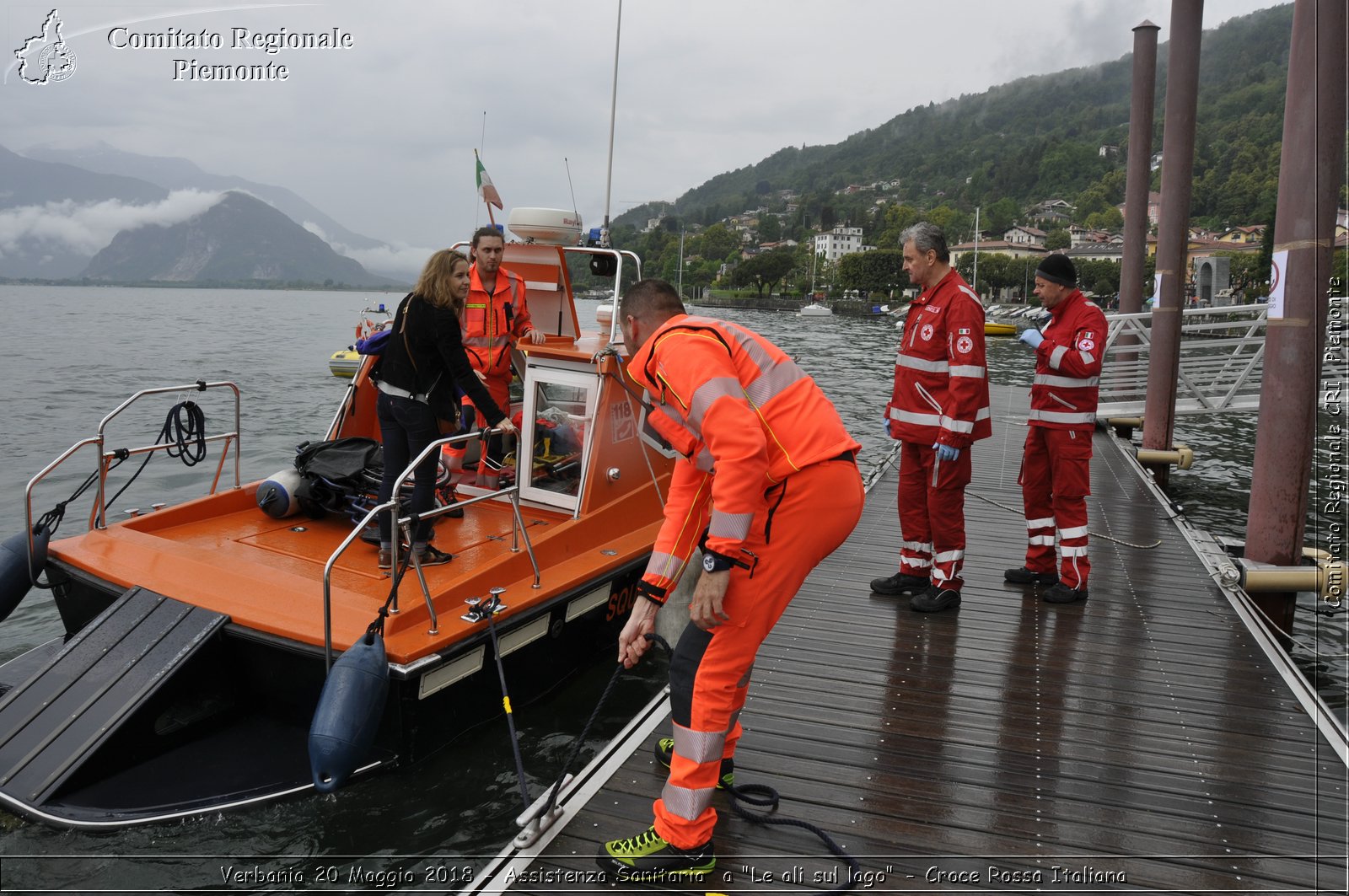 Verbania 20 Maggio 2018 - Assistenza Sanitaria a "Le ali sul lago" - Croce Rossa Italiana- Comitato Regionale del Piemonte