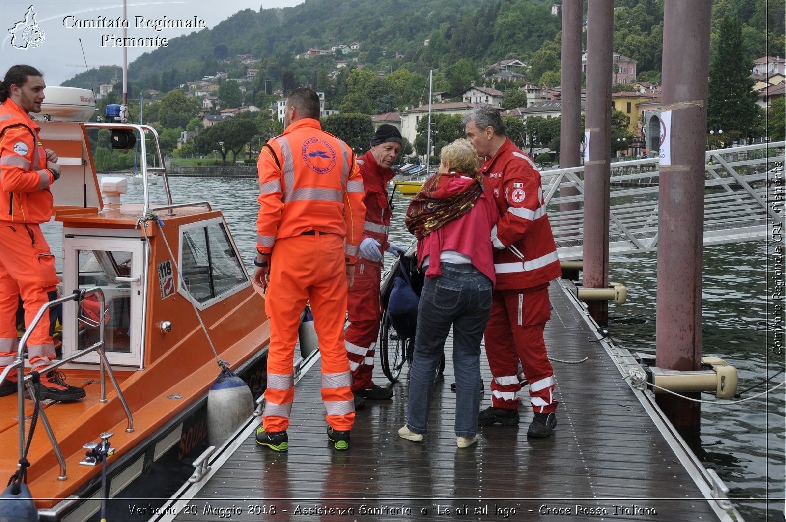 Verbania 20 Maggio 2018 - Assistenza Sanitaria a "Le ali sul lago" - Croce Rossa Italiana- Comitato Regionale del Piemonte