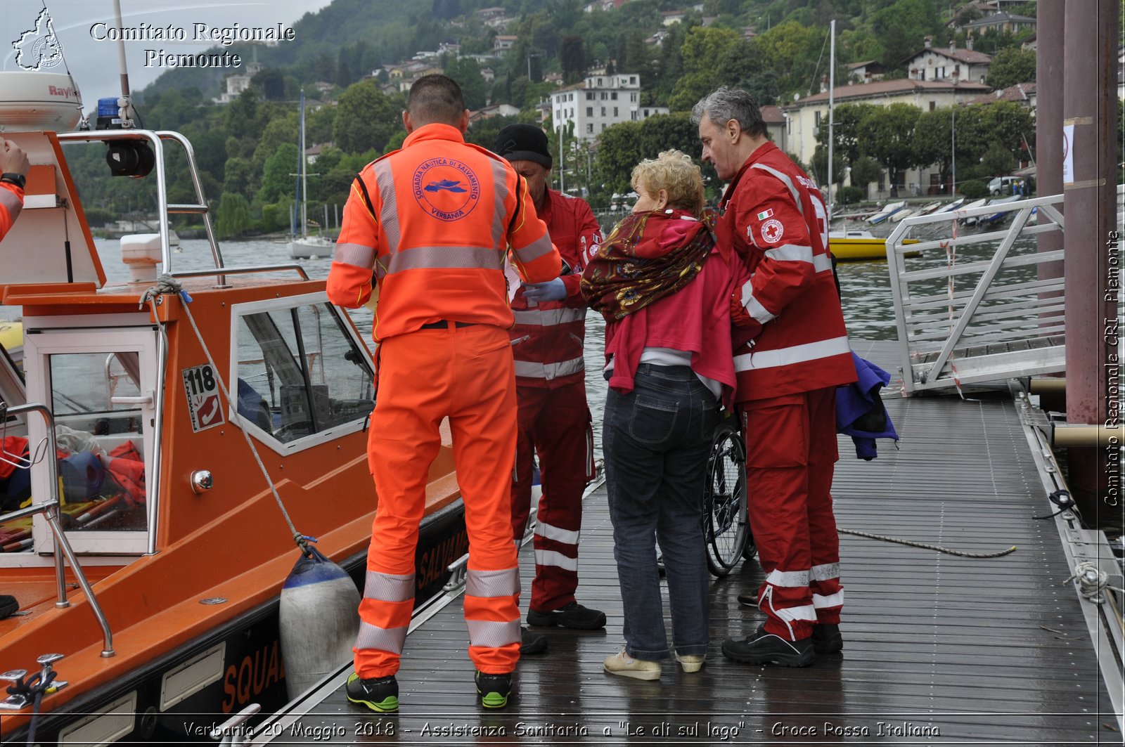 Verbania 20 Maggio 2018 - Assistenza Sanitaria a "Le ali sul lago" - Croce Rossa Italiana- Comitato Regionale del Piemonte