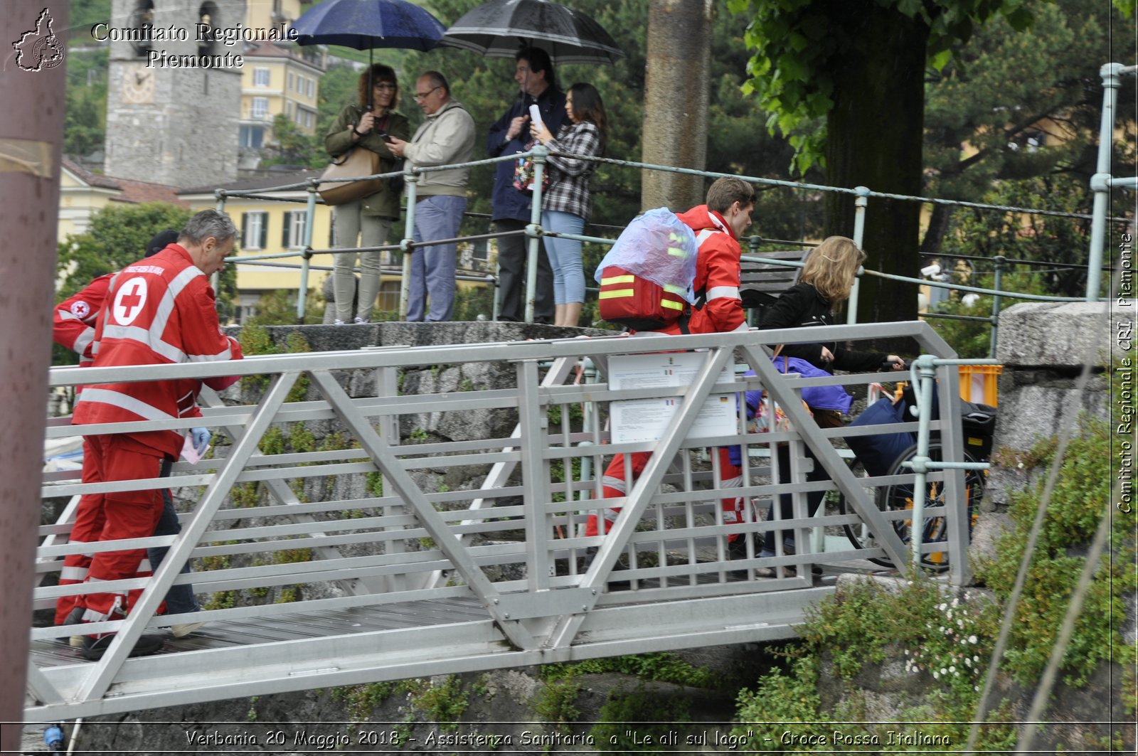 Verbania 20 Maggio 2018 - Assistenza Sanitaria a "Le ali sul lago" - Croce Rossa Italiana- Comitato Regionale del Piemonte