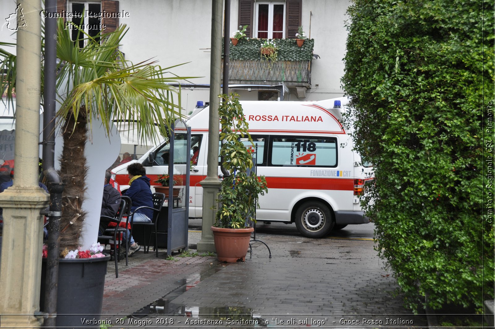 Verbania 20 Maggio 2018 - Assistenza Sanitaria a "Le ali sul lago" - Croce Rossa Italiana- Comitato Regionale del Piemonte