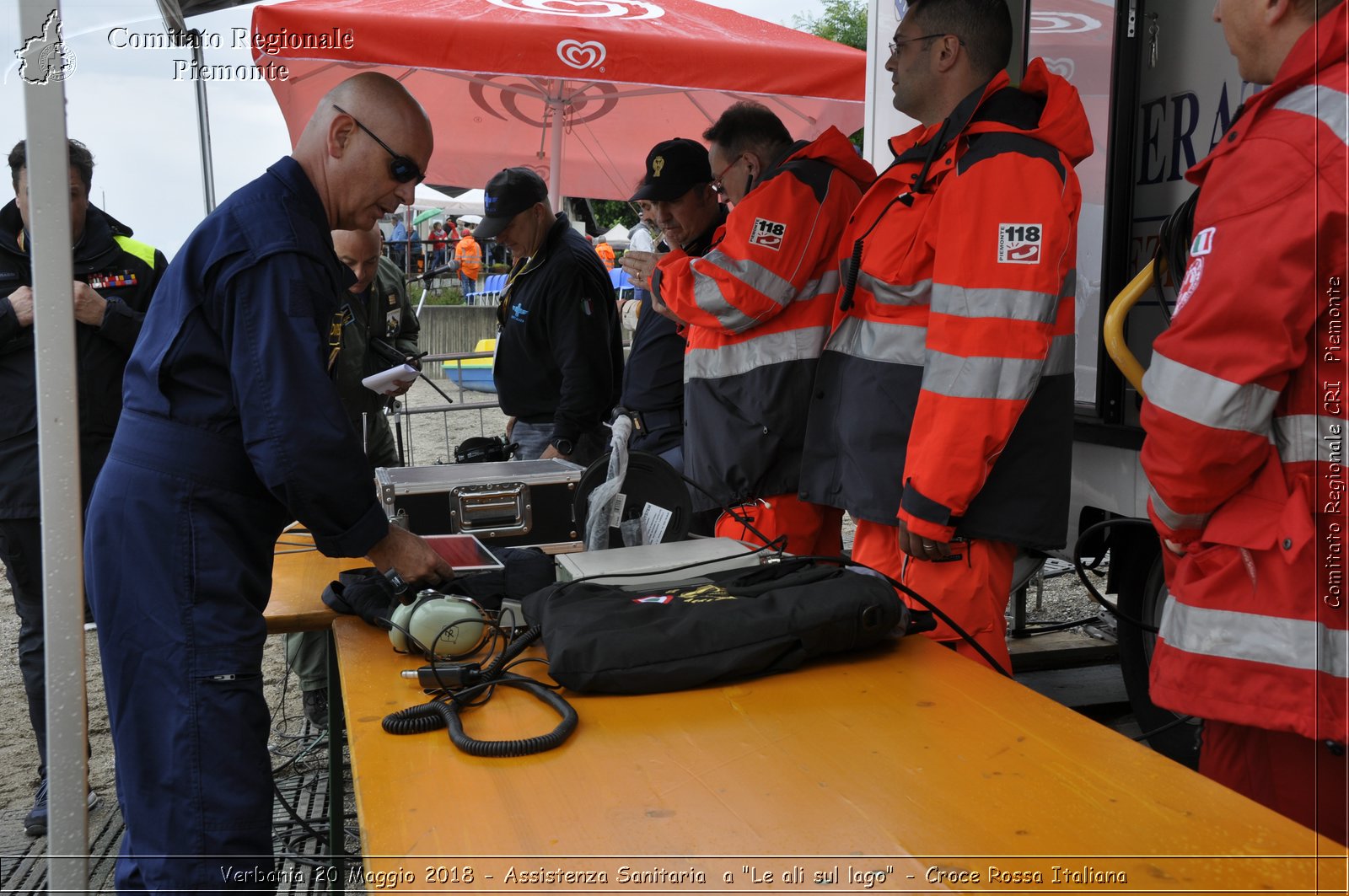 Verbania 20 Maggio 2018 - Assistenza Sanitaria a "Le ali sul lago" - Croce Rossa Italiana- Comitato Regionale del Piemonte