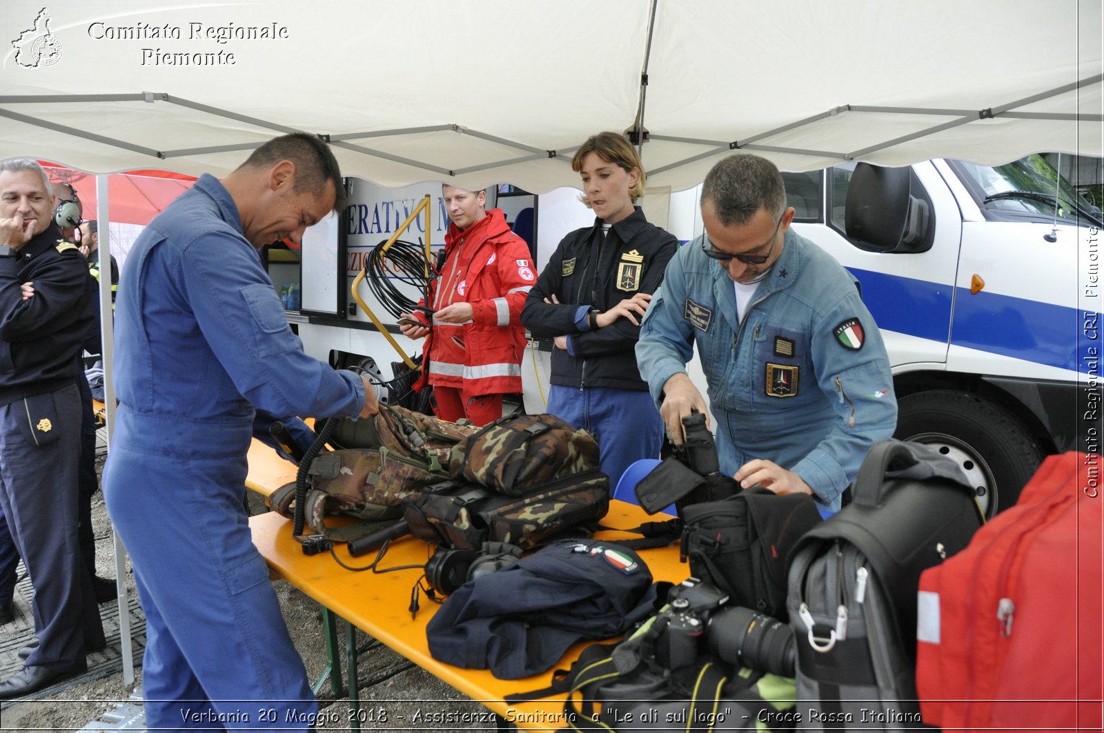 Verbania 20 Maggio 2018 - Assistenza Sanitaria a "Le ali sul lago" - Croce Rossa Italiana- Comitato Regionale del Piemonte