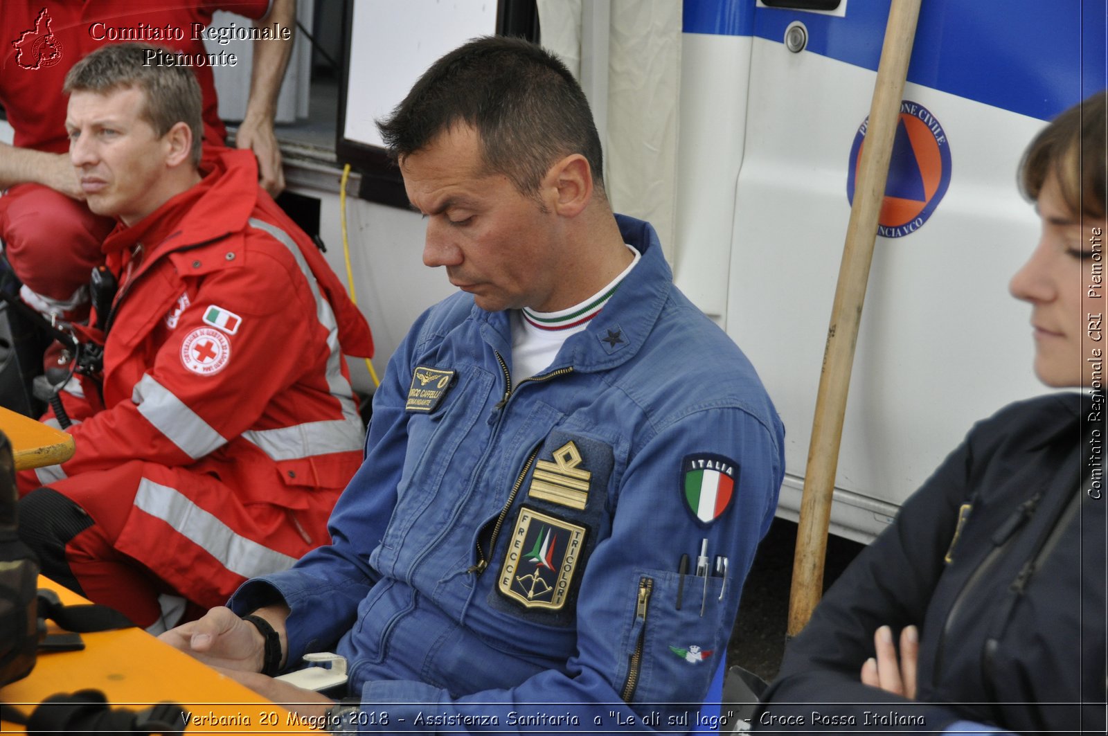 Verbania 20 Maggio 2018 - Assistenza Sanitaria a "Le ali sul lago" - Croce Rossa Italiana- Comitato Regionale del Piemonte