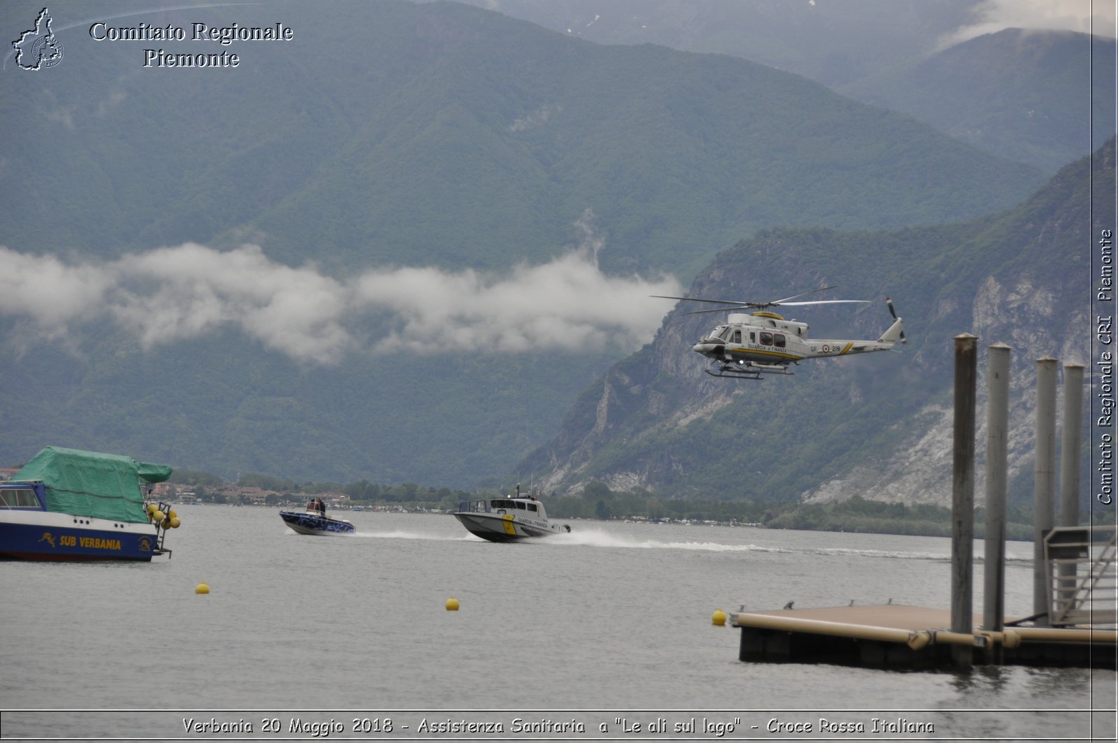Verbania 20 Maggio 2018 - Assistenza Sanitaria a "Le ali sul lago" - Croce Rossa Italiana- Comitato Regionale del Piemonte