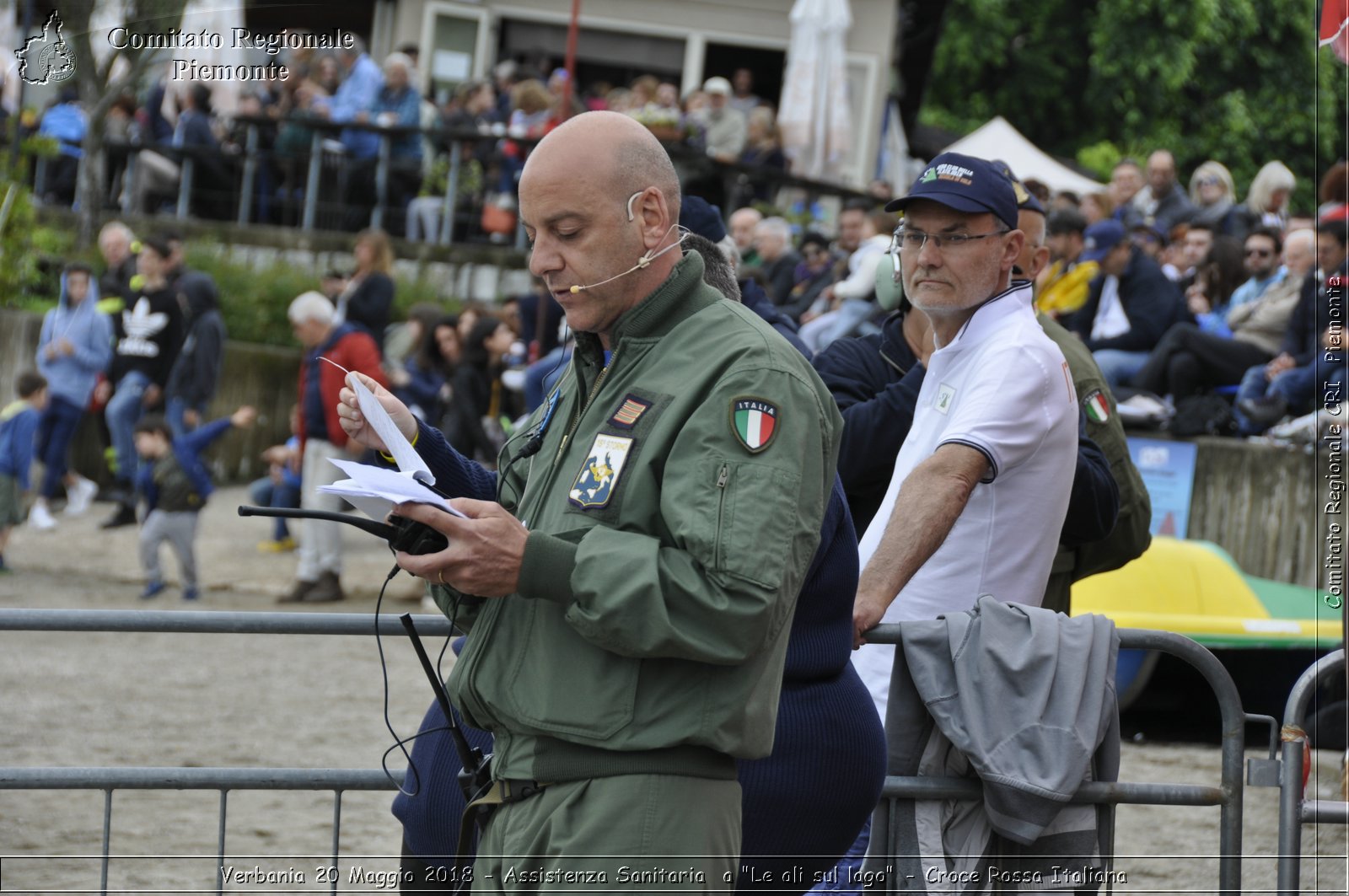 Verbania 20 Maggio 2018 - Assistenza Sanitaria a "Le ali sul lago" - Croce Rossa Italiana- Comitato Regionale del Piemonte