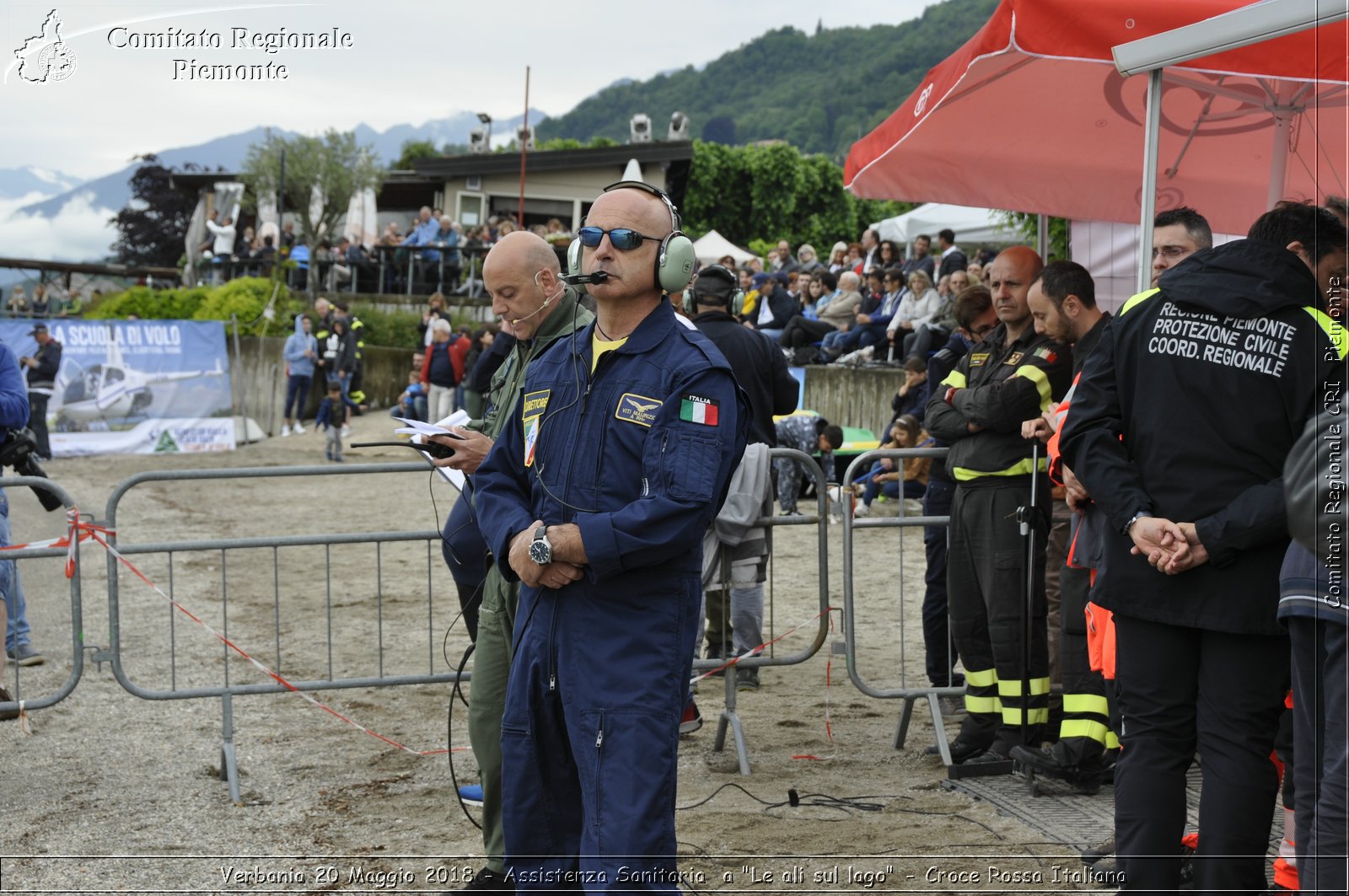 Verbania 20 Maggio 2018 - Assistenza Sanitaria a "Le ali sul lago" - Croce Rossa Italiana- Comitato Regionale del Piemonte