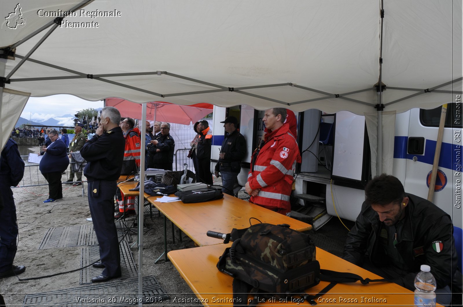 Verbania 20 Maggio 2018 - Assistenza Sanitaria a "Le ali sul lago" - Croce Rossa Italiana- Comitato Regionale del Piemonte