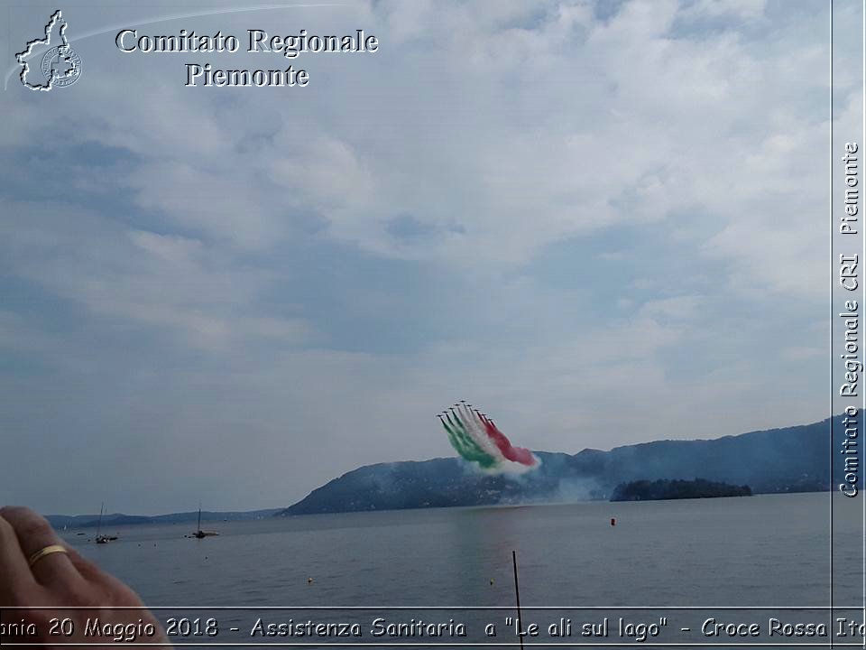 Verbania 20 Maggio 2018 - Assistenza Sanitaria a "Le ali sul lago" - Croce Rossa Italiana- Comitato Regionale del Piemonte
