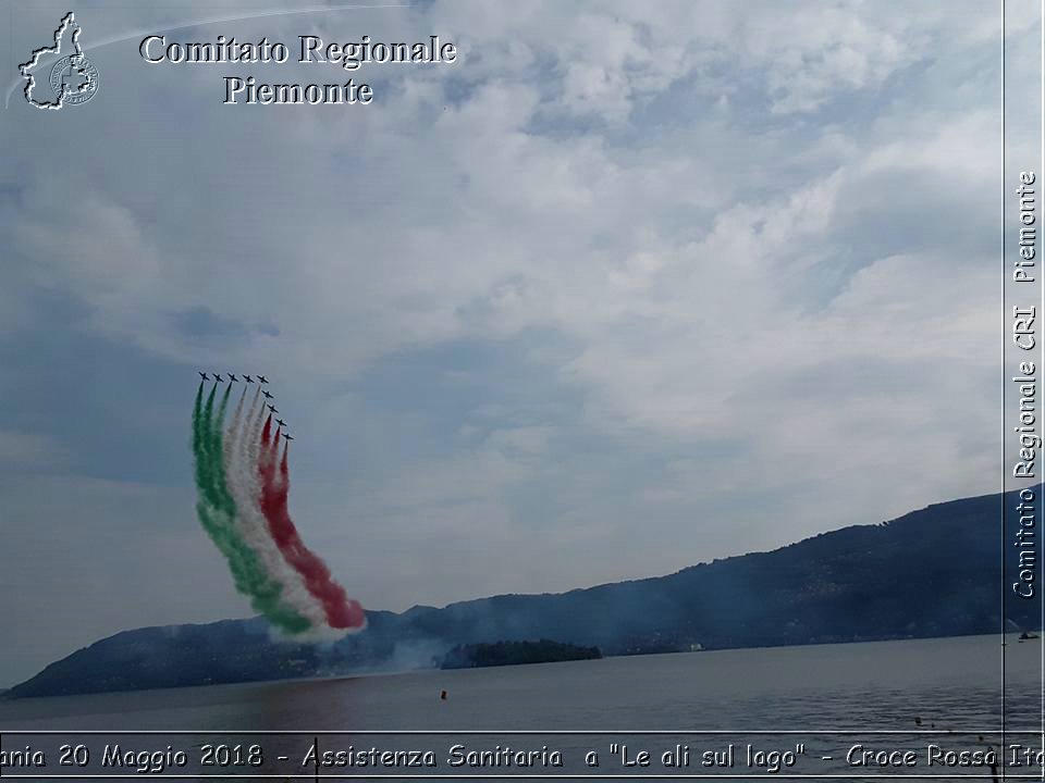 Verbania 20 Maggio 2018 - Assistenza Sanitaria a "Le ali sul lago" - Croce Rossa Italiana- Comitato Regionale del Piemonte
