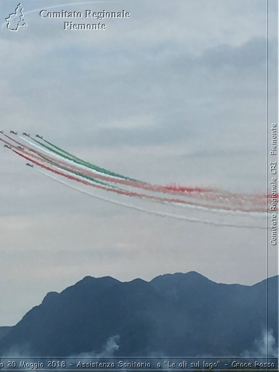 Verbania 20 Maggio 2018 - Assistenza Sanitaria a "Le ali sul lago" - Croce Rossa Italiana- Comitato Regionale del Piemonte