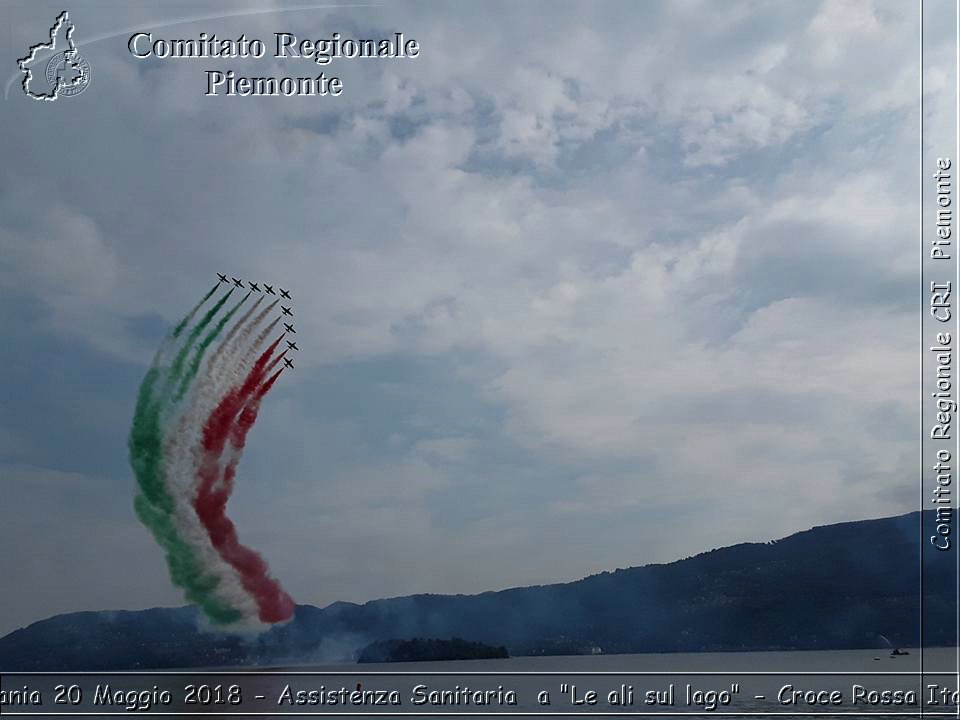 Verbania 20 Maggio 2018 - Assistenza Sanitaria a "Le ali sul lago" - Croce Rossa Italiana- Comitato Regionale del Piemonte