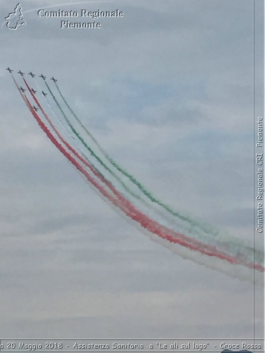 Verbania 20 Maggio 2018 - Assistenza Sanitaria a "Le ali sul lago" - Croce Rossa Italiana- Comitato Regionale del Piemonte