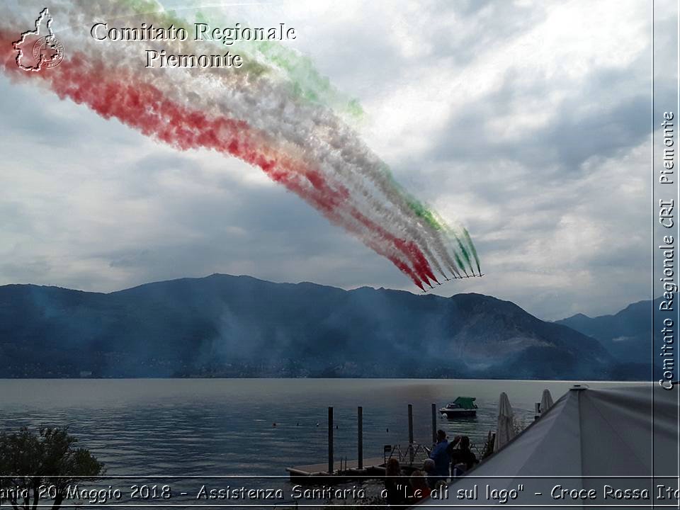 Verbania 20 Maggio 2018 - Assistenza Sanitaria a "Le ali sul lago" - Croce Rossa Italiana- Comitato Regionale del Piemonte