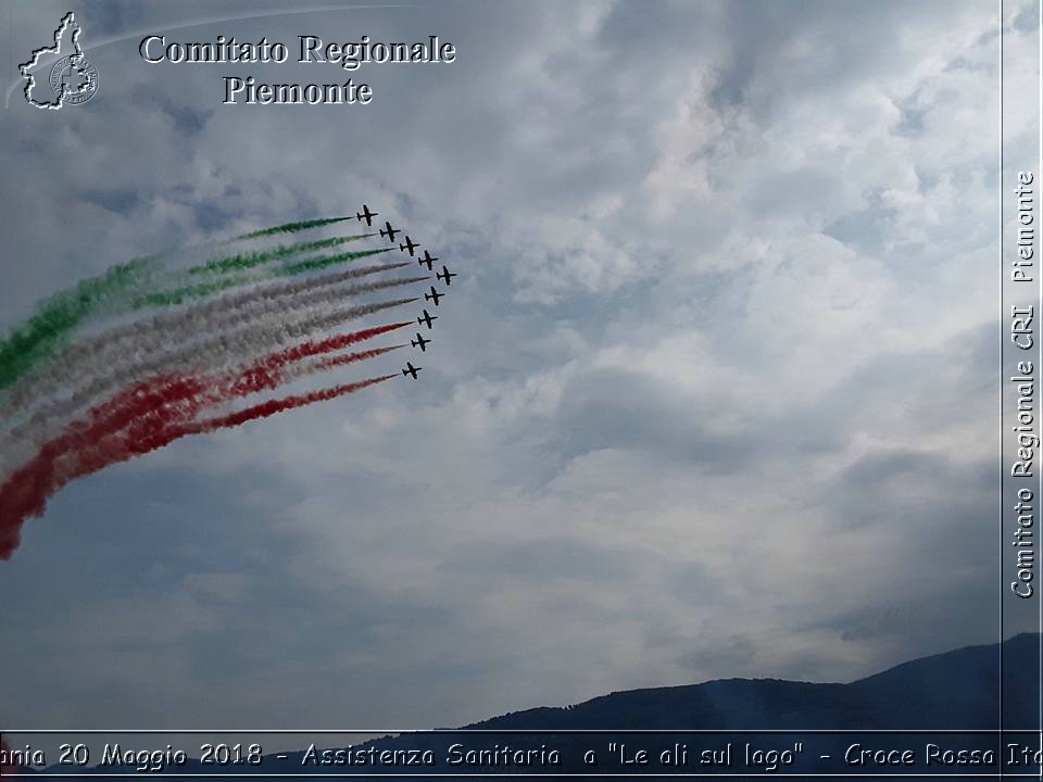 Verbania 20 Maggio 2018 - Assistenza Sanitaria a "Le ali sul lago" - Croce Rossa Italiana- Comitato Regionale del Piemonte