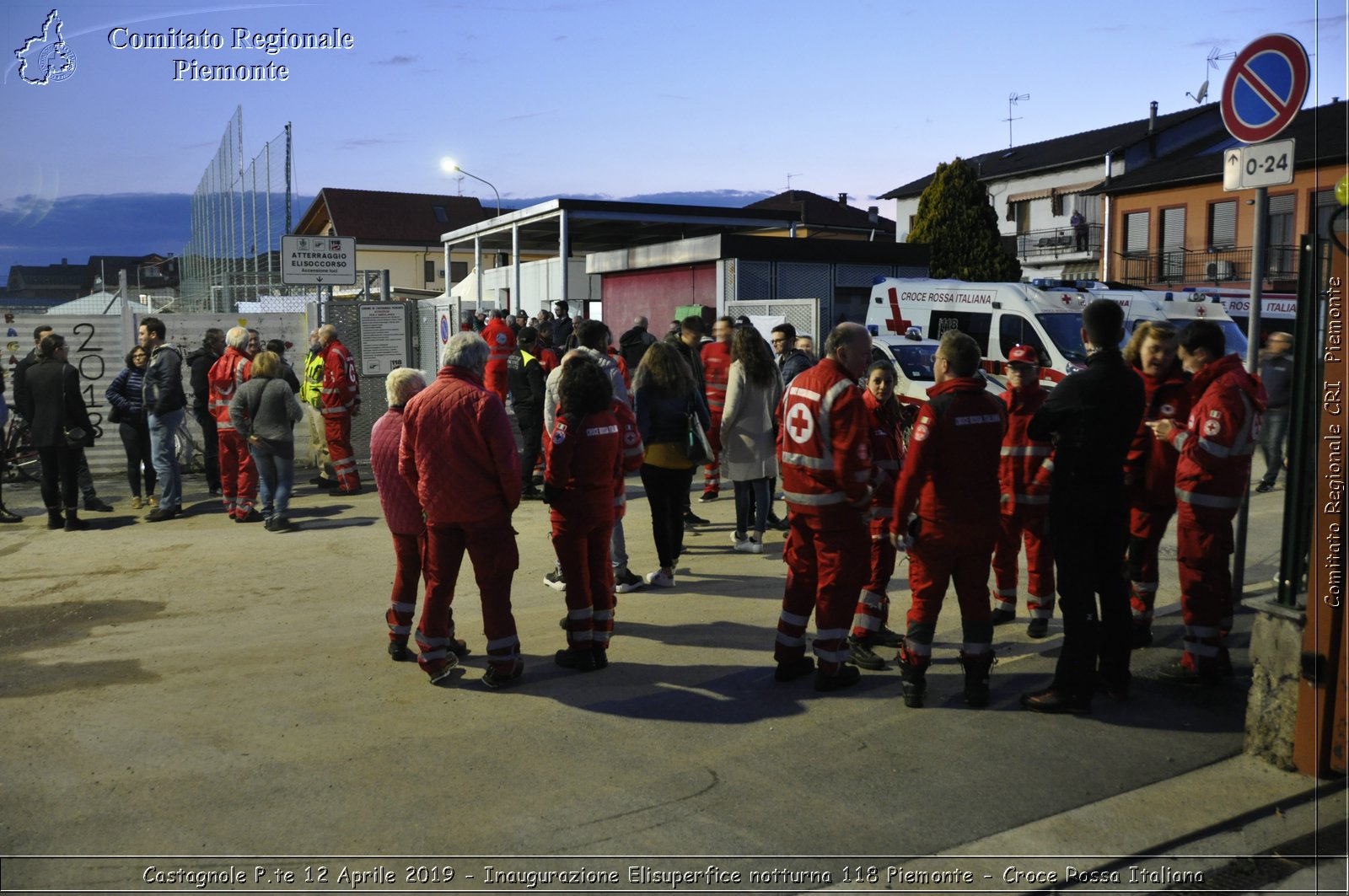 Castagnole P.te 12 Aprile 2019 - Inaugurazione Elisuperfice notturna 118 Piemonte - Croce Rossa Italiana - Comitato Regionale del Piemonte