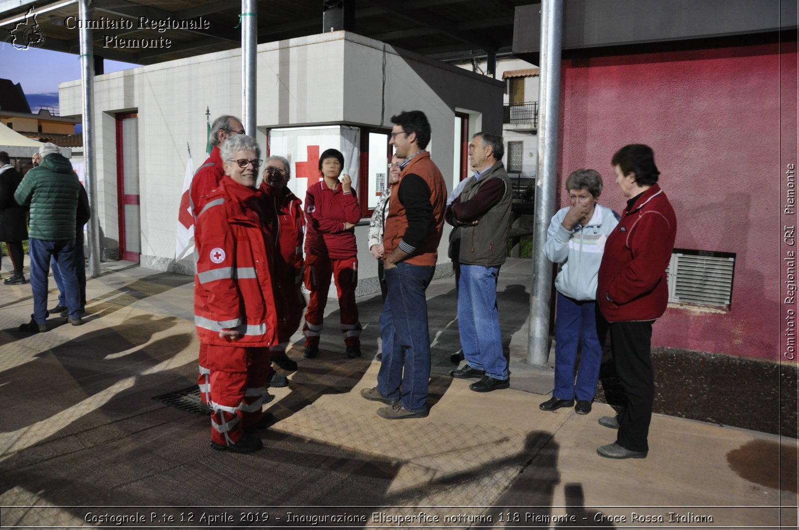 Castagnole P.te 12 Aprile 2019 - Inaugurazione Elisuperfice notturna 118 Piemonte - Croce Rossa Italiana - Comitato Regionale del Piemonte