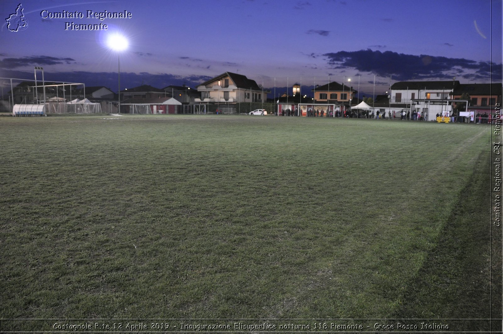 Castagnole P.te 12 Aprile 2019 - Inaugurazione Elisuperfice notturna 118 Piemonte - Croce Rossa Italiana - Comitato Regionale del Piemonte