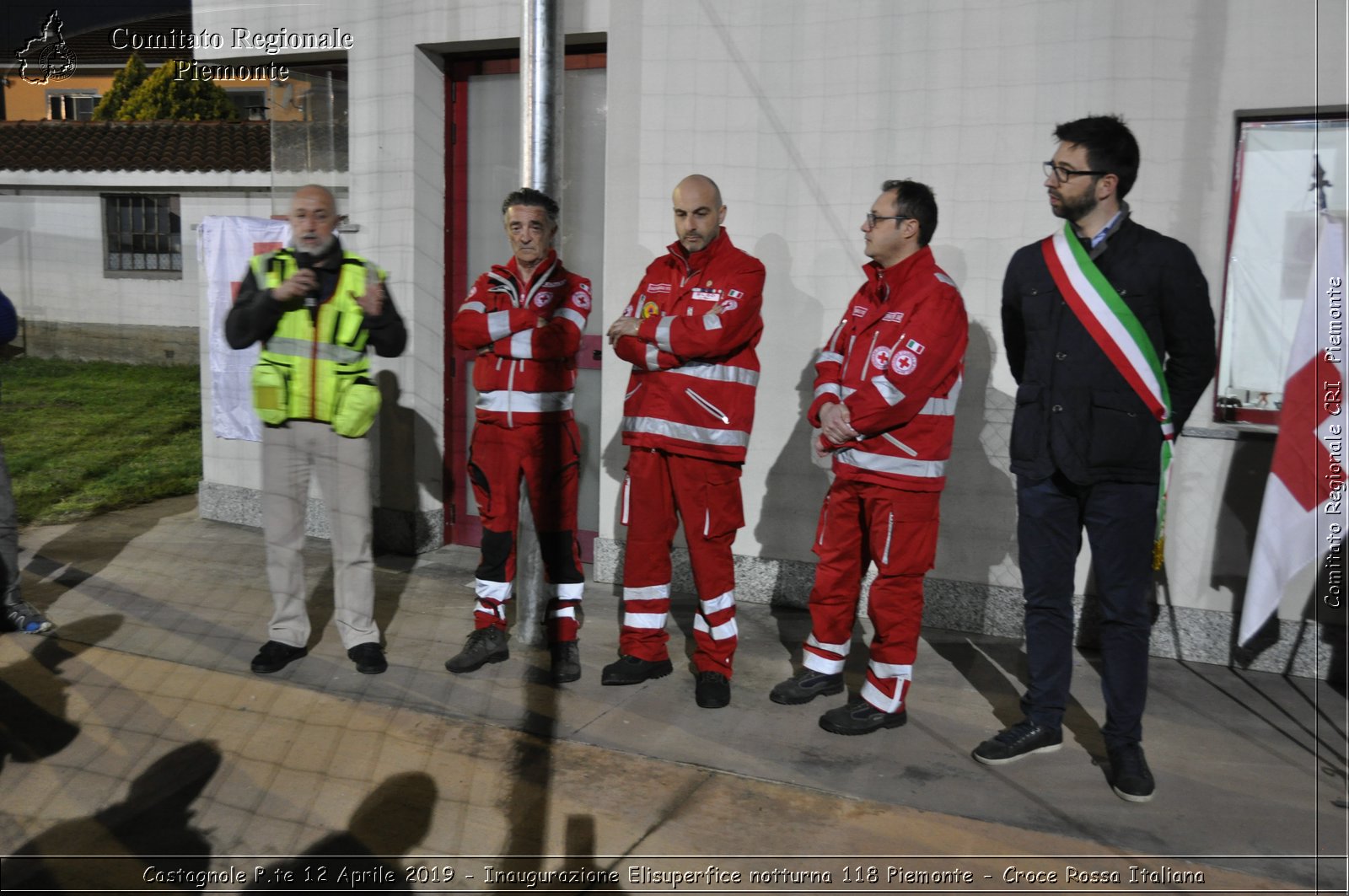 Castagnole P.te 12 Aprile 2019 - Inaugurazione Elisuperfice notturna 118 Piemonte - Croce Rossa Italiana - Comitato Regionale del Piemonte