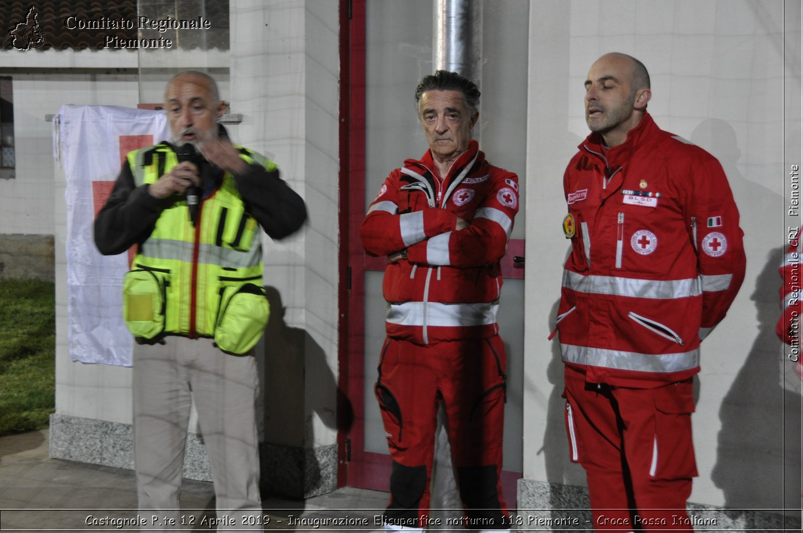 Castagnole P.te 12 Aprile 2019 - Inaugurazione Elisuperfice notturna 118 Piemonte - Croce Rossa Italiana - Comitato Regionale del Piemonte