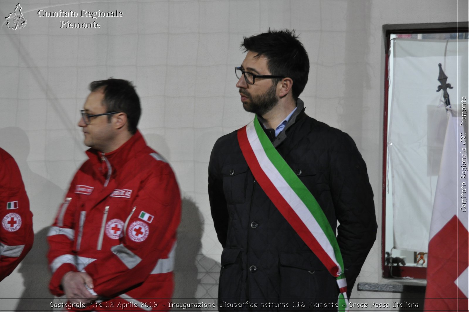Castagnole P.te 12 Aprile 2019 - Inaugurazione Elisuperfice notturna 118 Piemonte - Croce Rossa Italiana - Comitato Regionale del Piemonte