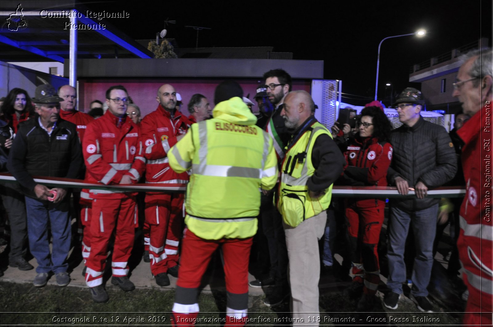 Castagnole P.te 12 Aprile 2019 - Inaugurazione Elisuperfice notturna 118 Piemonte - Croce Rossa Italiana - Comitato Regionale del Piemonte