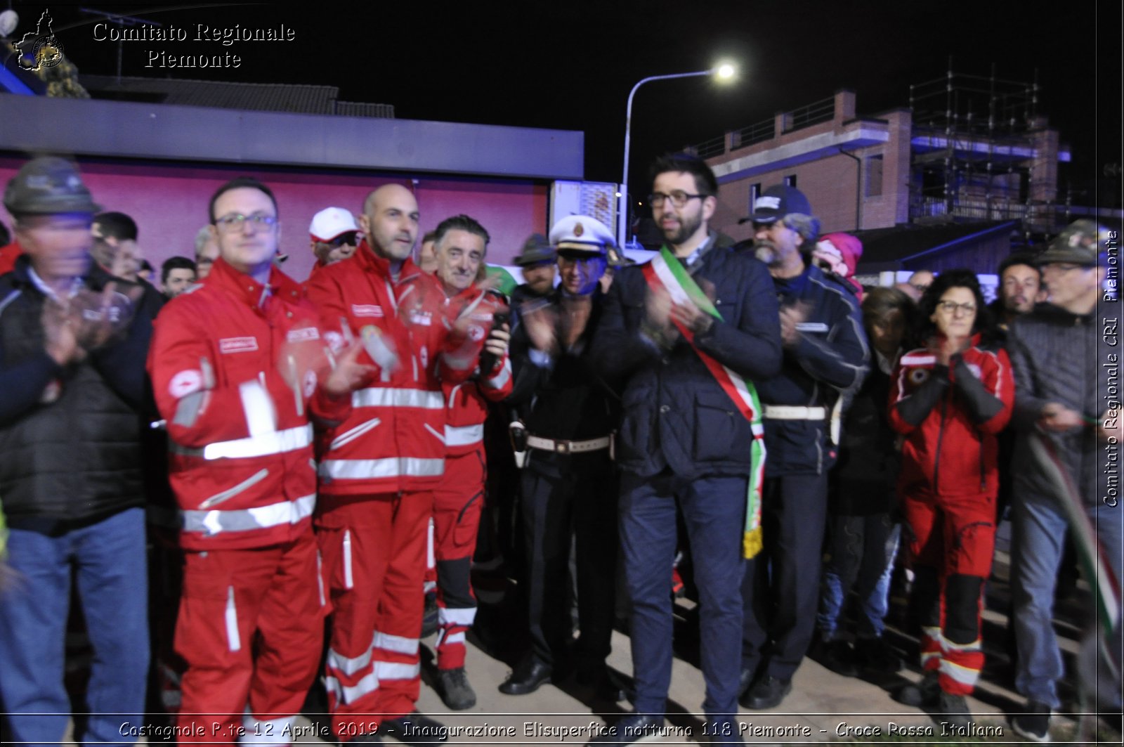 Castagnole P.te 12 Aprile 2019 - Inaugurazione Elisuperfice notturna 118 Piemonte - Croce Rossa Italiana - Comitato Regionale del Piemonte