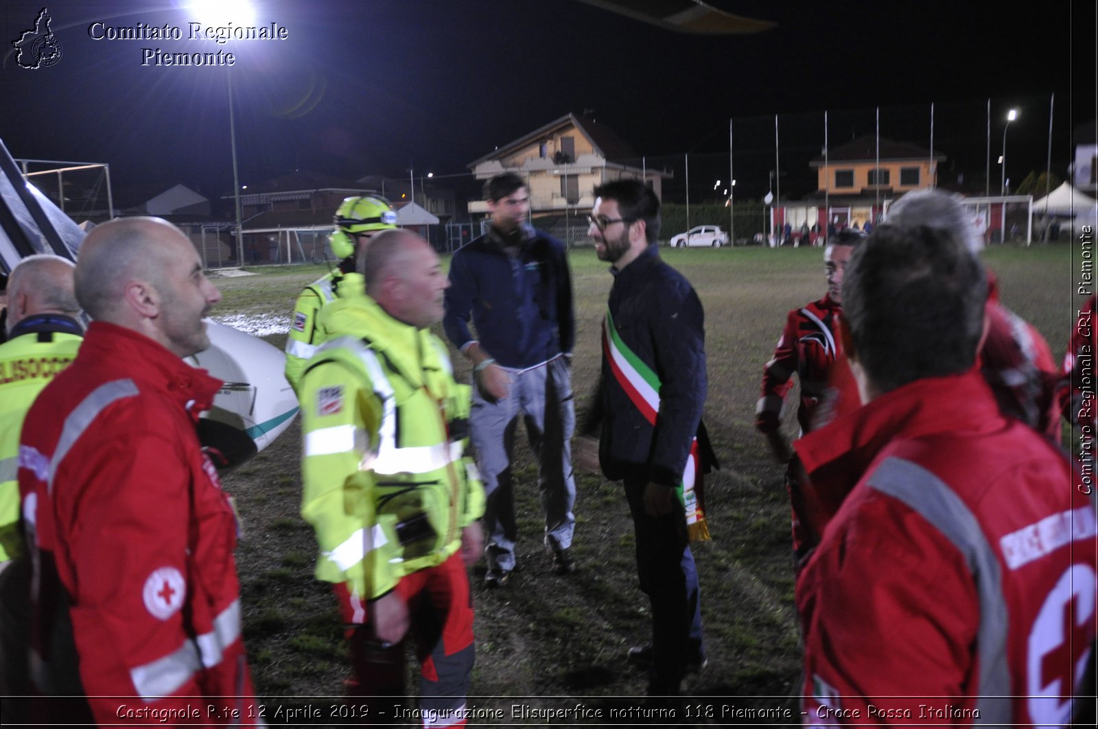 Castagnole P.te 12 Aprile 2019 - Inaugurazione Elisuperfice notturna 118 Piemonte - Croce Rossa Italiana - Comitato Regionale del Piemonte